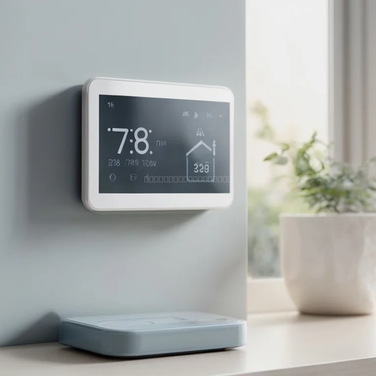 Detaillierte Wärmeverteilungskarte